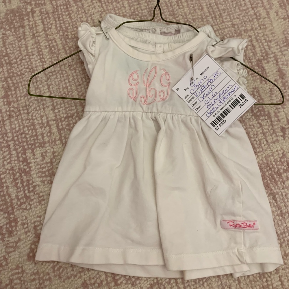 Ruffle butts GGL dress and bloomers
